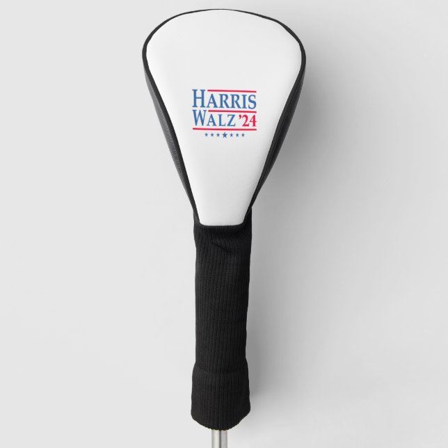 Harris Walz 24 Golf Headcover (Vorderseite)