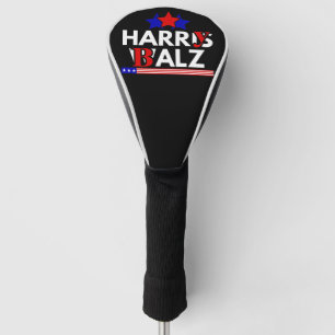 Harris Walz 24 Harry Balz 2024 Meme Democratics Golf Headcover