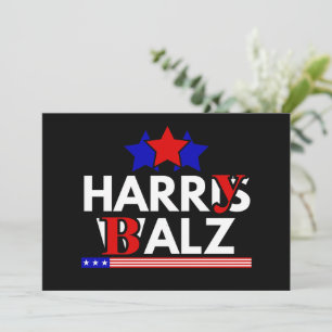 Harris Walz 24 Harry Balz 2024 Meme Demokraten Einladung
