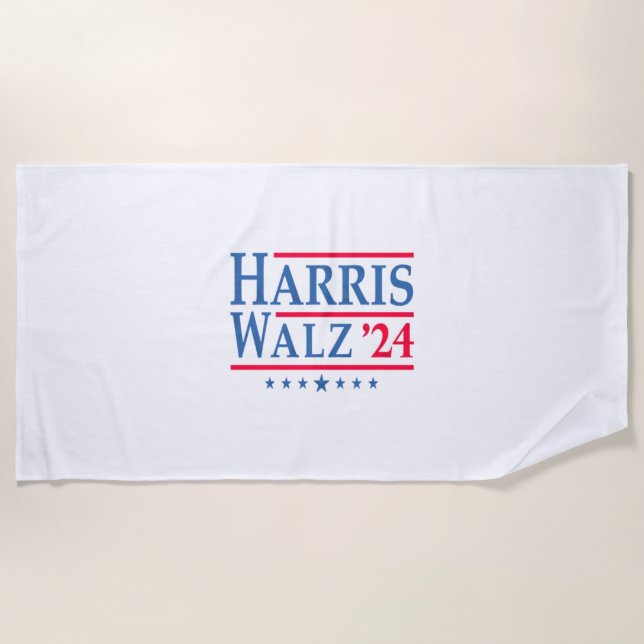 Harris Walz 24 Strandtuch (Vorderseite)