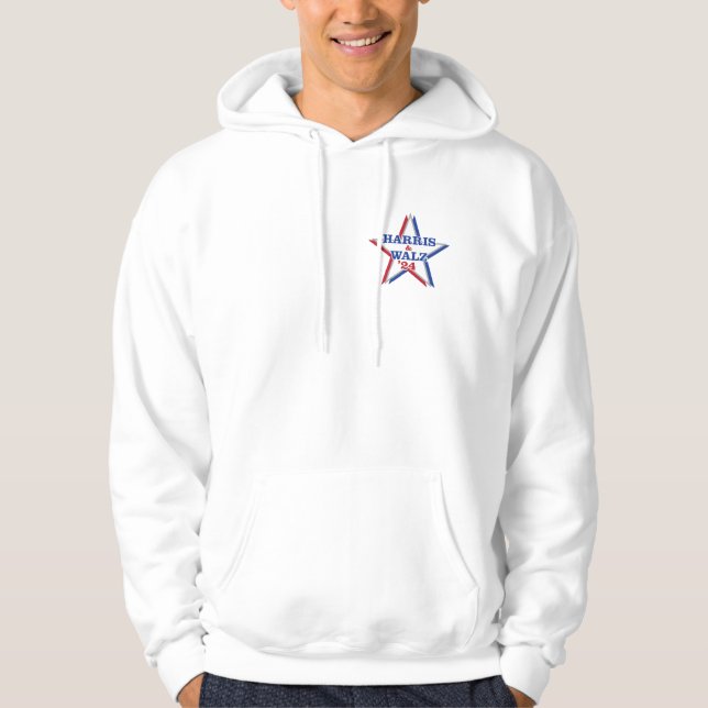 HARRIS & WALZ '24 Stunden Hoodie (Vorderseite)