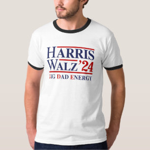 Harris Walz Big Vater Energy T-Shirt