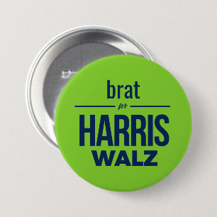 Harris Walz Button