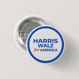 Harris Walz für Amerika 2024 Button