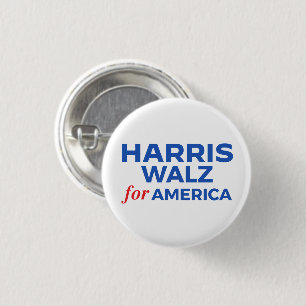 Harris Walz für Amerika Button