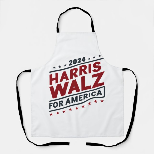 Harris walz für Amerika Schürze (Vorderseite)