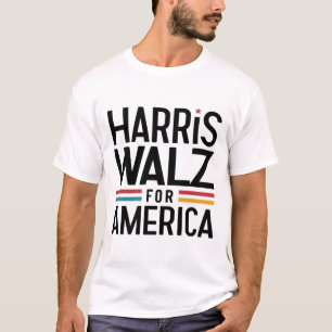 Harris walz für Amerika T-Shirt