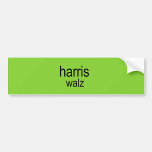 Harris Walz ist Brat Autoaufkleber