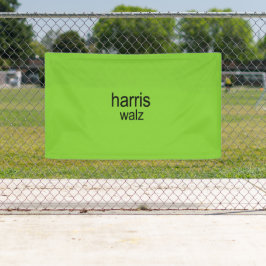 Harris Walz ist Brat Banner