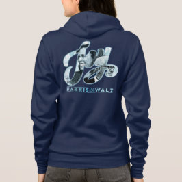 Harris Walz Joy 2 Blue Hoodie