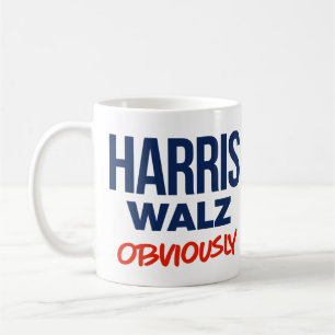 Harris Walz Kaffeetasse
