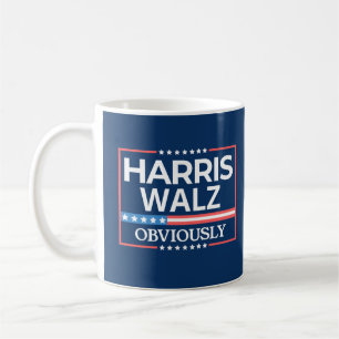 Harris Walz Kaffeetasse