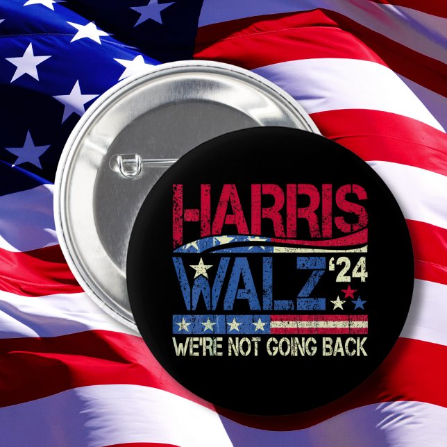 Harris Walz Kamala Harris 2024 Tim Walz Button (Von Creator hochgeladen)