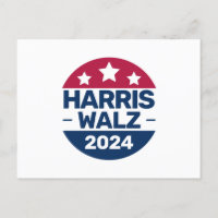 Harris Walz Kampagne 2024 für Präsident Patriotic