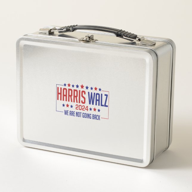 Harris Walz Metall Brotdose (Vorderseite)