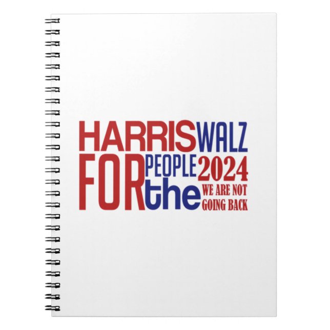 Harris Walz Notizblock (Vorderseite)