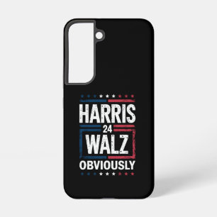 Harris Walz, offensichtlich Harris Waltz 2024 Wahl Samsung Galaxy Hülle