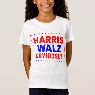 Harris Walz Offensichtlich Kamala Harris für Präsi T-Shirt