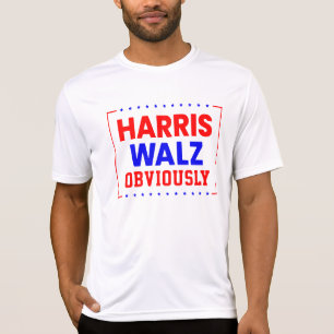 Harris Walz Offensichtlich Kamala Harris für Präsi T-Shirt