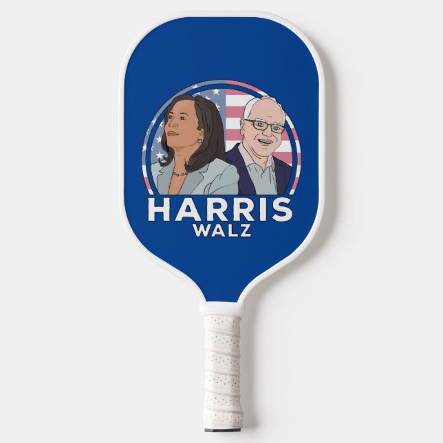 Harris Walz Pickleball Schläger (Vorderseite)