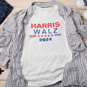 Harris Walz T - Shirt der Wahlkampagne 2024