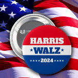 Harris Walz | Tim Walz 2024 Kampagne Blue Red<br><div class="desc">Harris Walz 2024 Kampagne Blue Red</div>