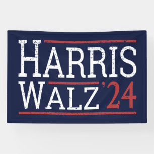 Harris Walz Wahl 2024 I Banner