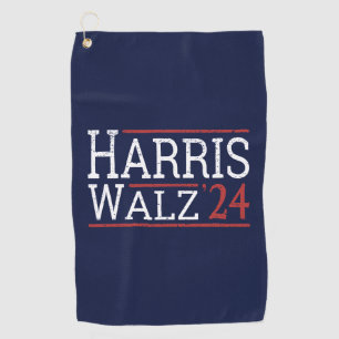 Harris Walz Wahl 2024 I Golfhandtuch