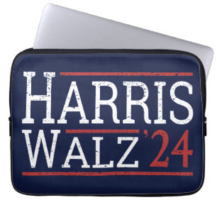Harris Walz Wahl 2024 I Laptopschutzhülle