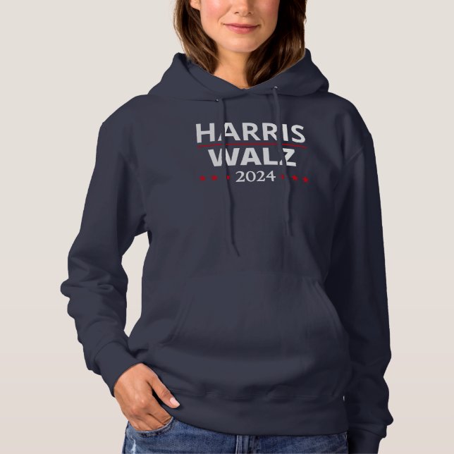 Harris Walz Wahl 2024 III Hoodie (Vorderseite)