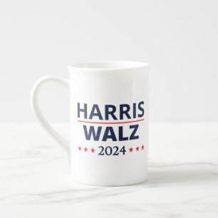 Harris Walz Wahl 2024 III Prozellantasse