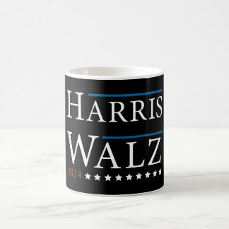 Harris Walz Wahl 2024 Kaffeetasse