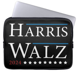 Harris Walz Wahl 2024 Laptopschutzhülle