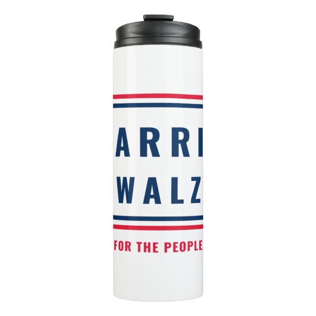 HARRIS WALZ - WAHL 2024 THERMOSBECHER (Vorderseite)