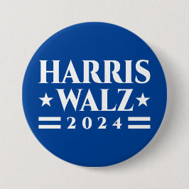Harris Walz Wahlkampf 2024 Button