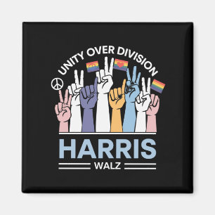 Harris Walz Waltz 2024 Einheitsabteilung Magnet