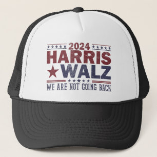 Harris Walz Walzer 2024 Wir gehen nicht zurück Truckerkappe