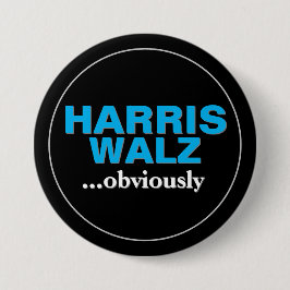 HARRIS WALZ Yard Kampagne Button