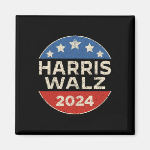 Harris Walzheimer 2024 Präsident Kamala Harris Tim Magnet