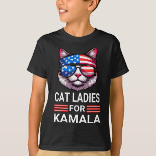 Harris Wheimer 2024 Lustige Katze Wahl Kamala Harr T-Shirt