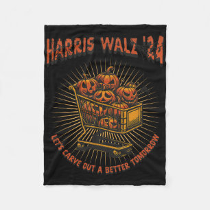 Harris Wheimer Halloween Kürbislaterne Funny Elec Fleecedecke