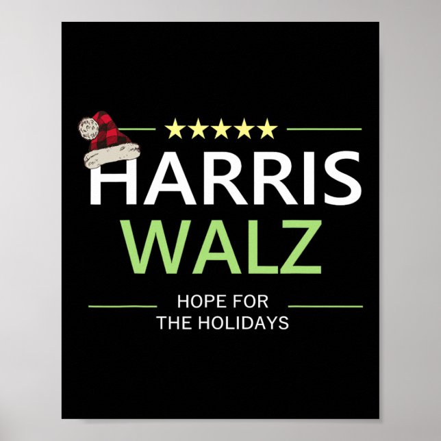 Harris Wheimer hofft auf Urlaub für den Dem Poster (Vorne)