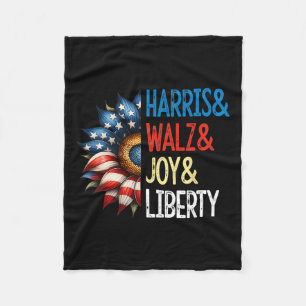 Harris Wheimer Joy Liberty - Harris Waltz 2024 Ret Fleecedecke