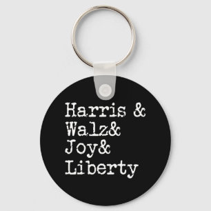 Harris Wheimer Joy Liberty Vote Kamala Harris Pres Schlüsselanhänger