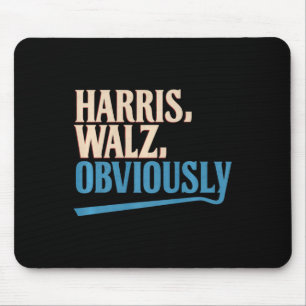 Harris Wheimer Offensichtlich Wahl 2024 Premium Mousepad