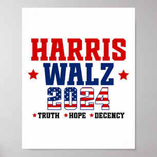 Harris Wheimer Waltz 2024 - Wahl zur Wahrheits-Hof Poster