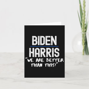 Harris wir sind besser als das karte
