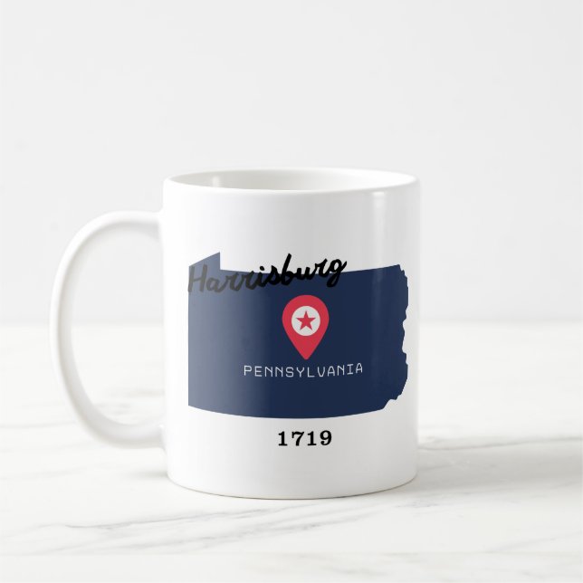Harrisburg coffee mug  kaffeetasse (Links)
