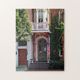 Harrisburg PA - Grüne und rote Türen Puzzle