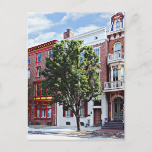 Harrisburg Pa - N Front Street Postkarte